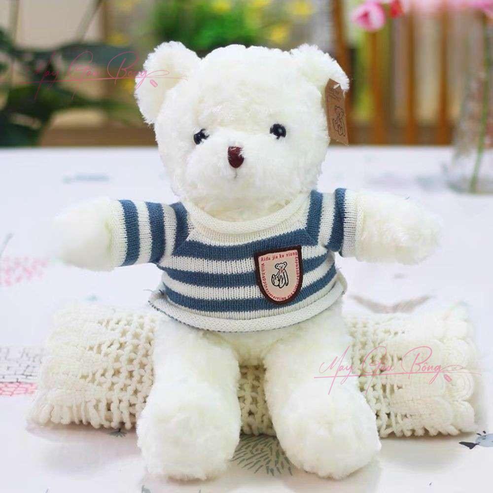 Gấu Teddy áo len lông xoắn