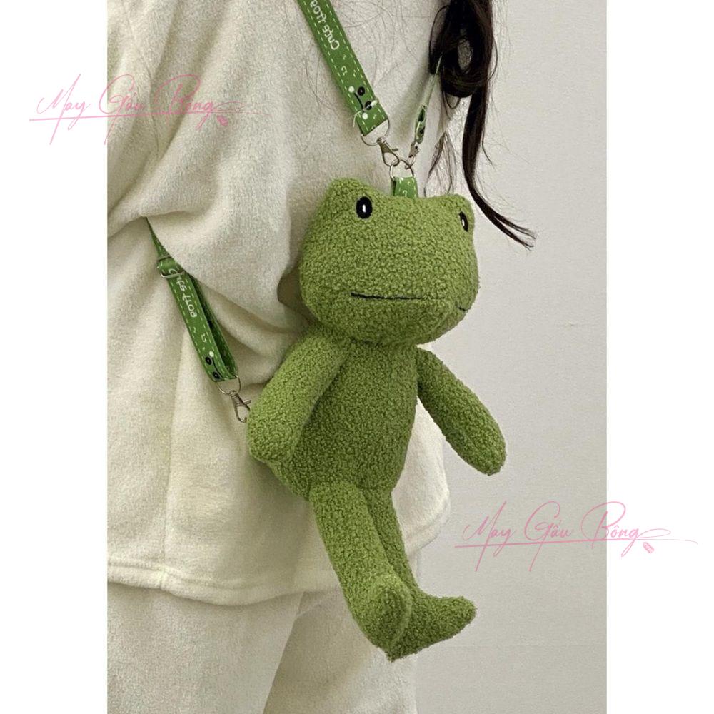 Trang chủ 123 Balo gấu bông ếch xanh Cute