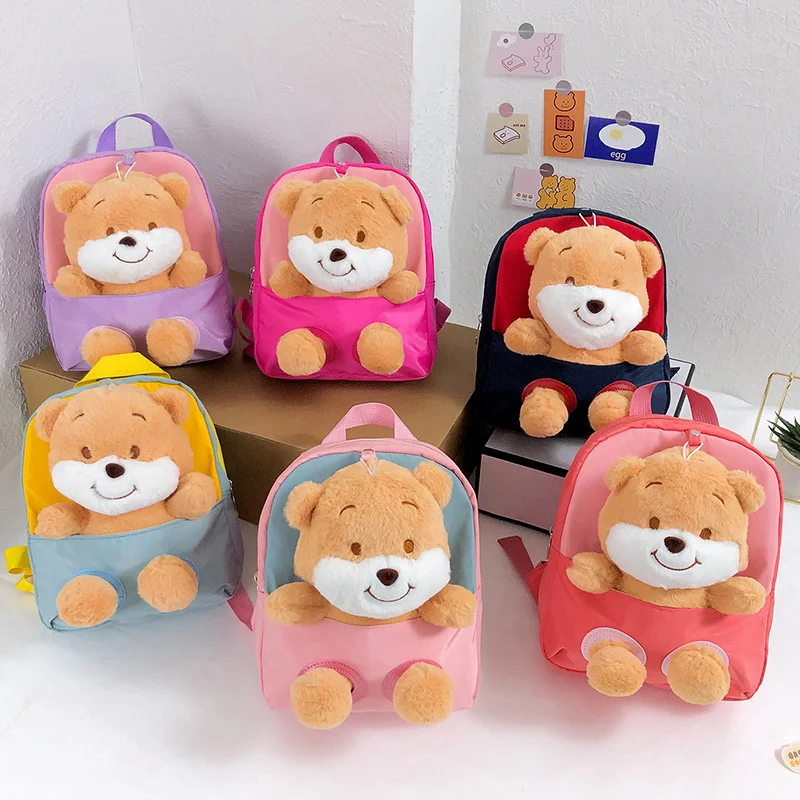 Balo gấu bông mini – phụ kiện dễ thương dành cho học sinh và sinh viên