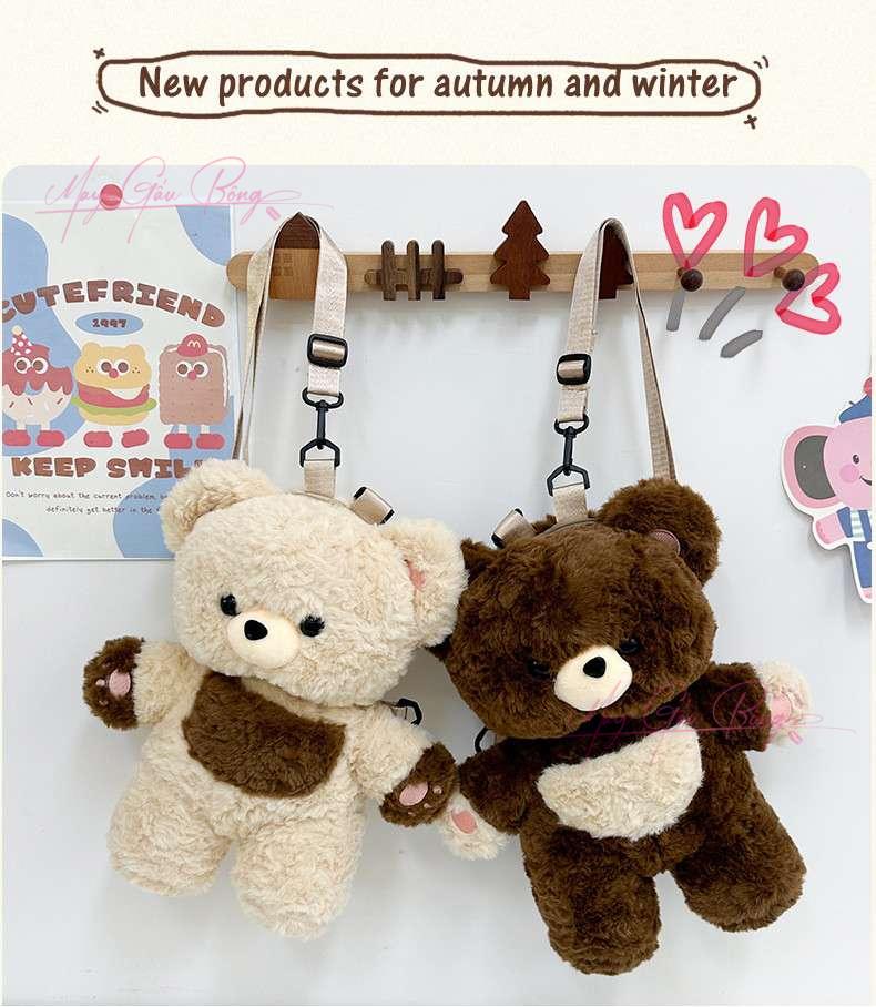 Balo gấu bông mini – phụ kiện dễ thương dành cho học sinh và sinh viên