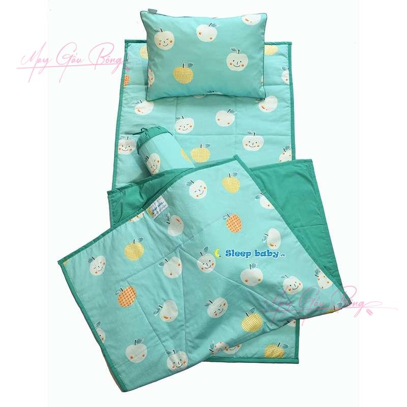 Bộ chăn gối mầm non giá rẻ – phù hợp cho trường học và gia đình
