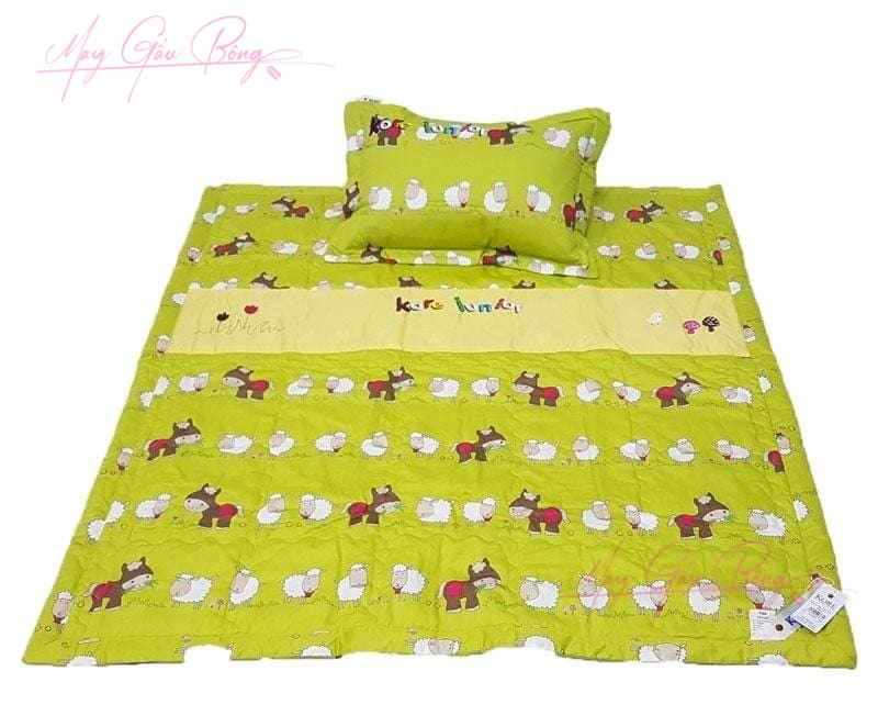 Bộ chăn gối trẻ em cao cấp – màu sắc tươi sáng, họa tiết ngộ nghĩnh
