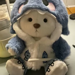 Gấu Bông Lena nằm cosplay Stitch