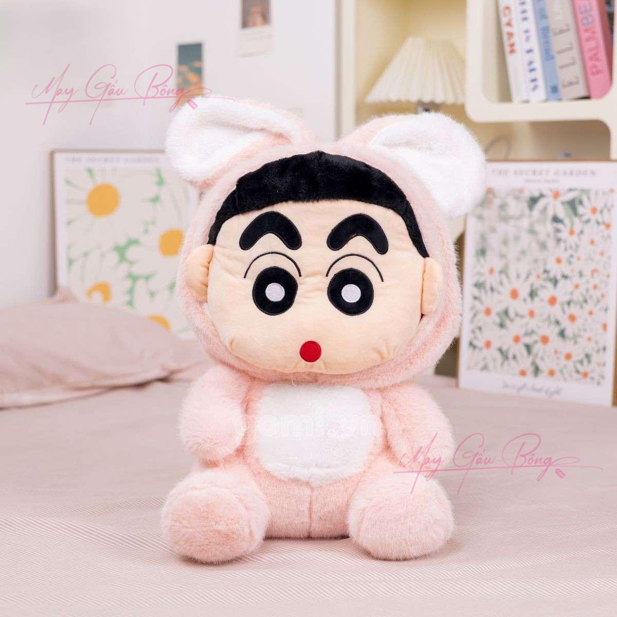 Gấu Bông Shin cosplay Chó Trắng Shiro