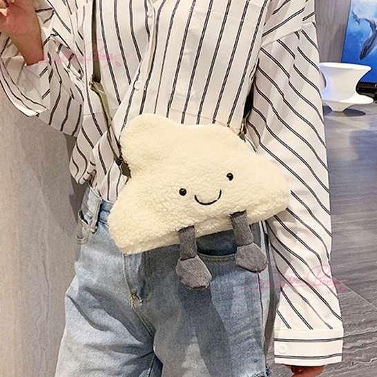Túi đeo chéo đám mây dễ thương