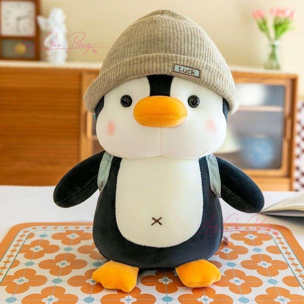 Gấu bông Chim Cánh Cụt Mang balo