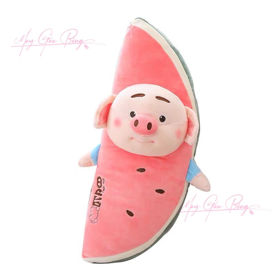Gối ôm dưa Hấu mix với heo