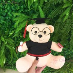 Thú nhồi bông tốt nghiệp mặc áo cử nhân – món quà chúc mừng dễ thương