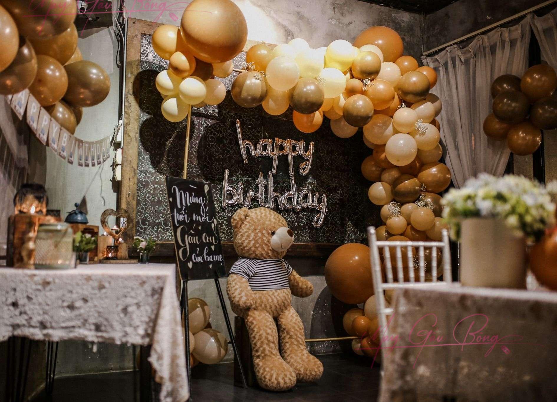 Gấu bông trang trí decor sự kiện giá rẻ