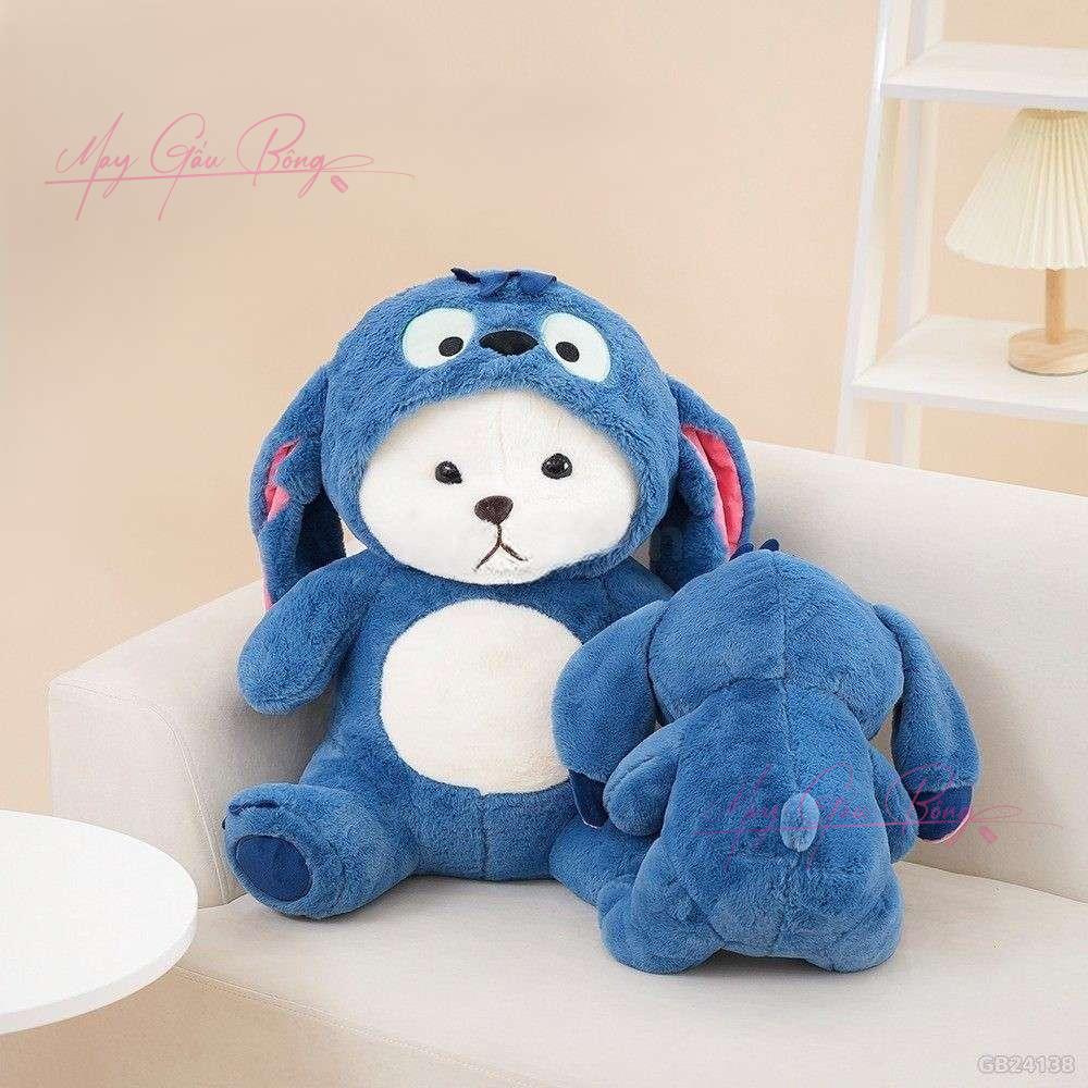 Gấu Bông Lena nằm cosplay Stitch