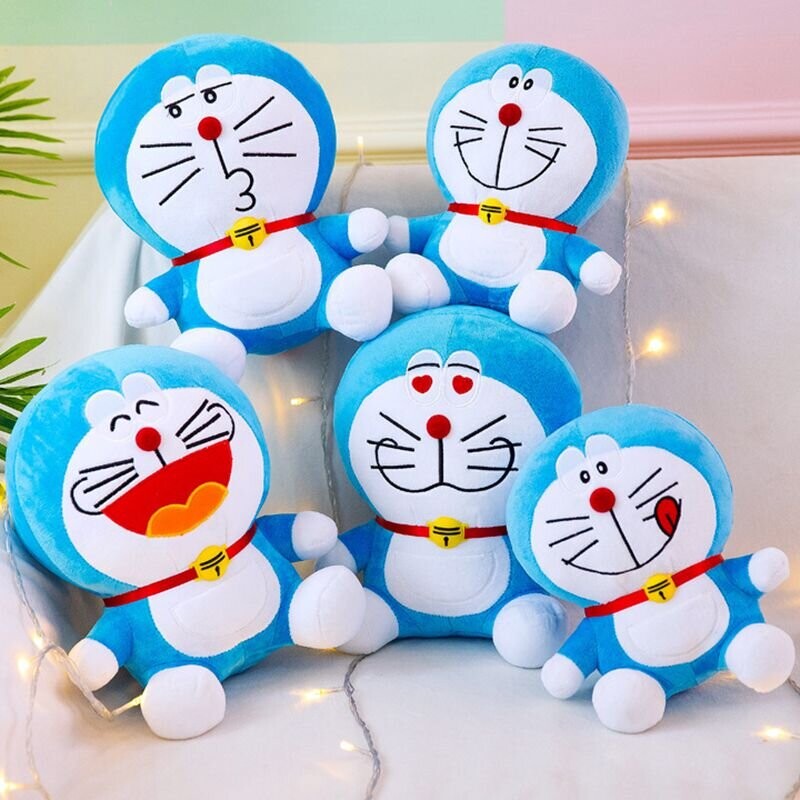 may gau bong hoat hinh theo yeu cau doraemon stitch pikachu 2hNr
