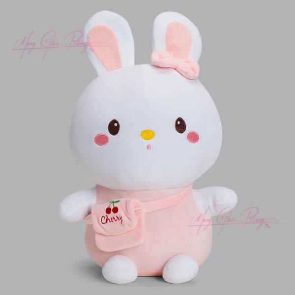 Thú nhồi bông thỏ Animo kèm túi đeo chéo