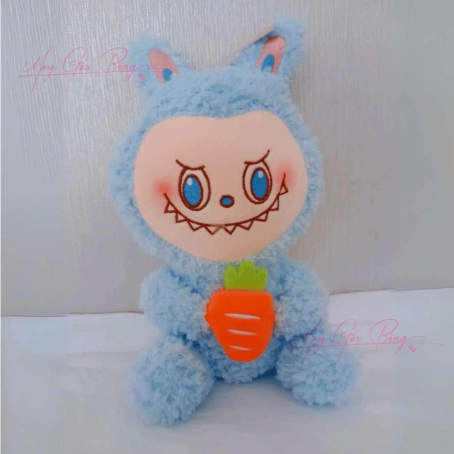Gấu Bông Labubu lông xù giữ cà rốt