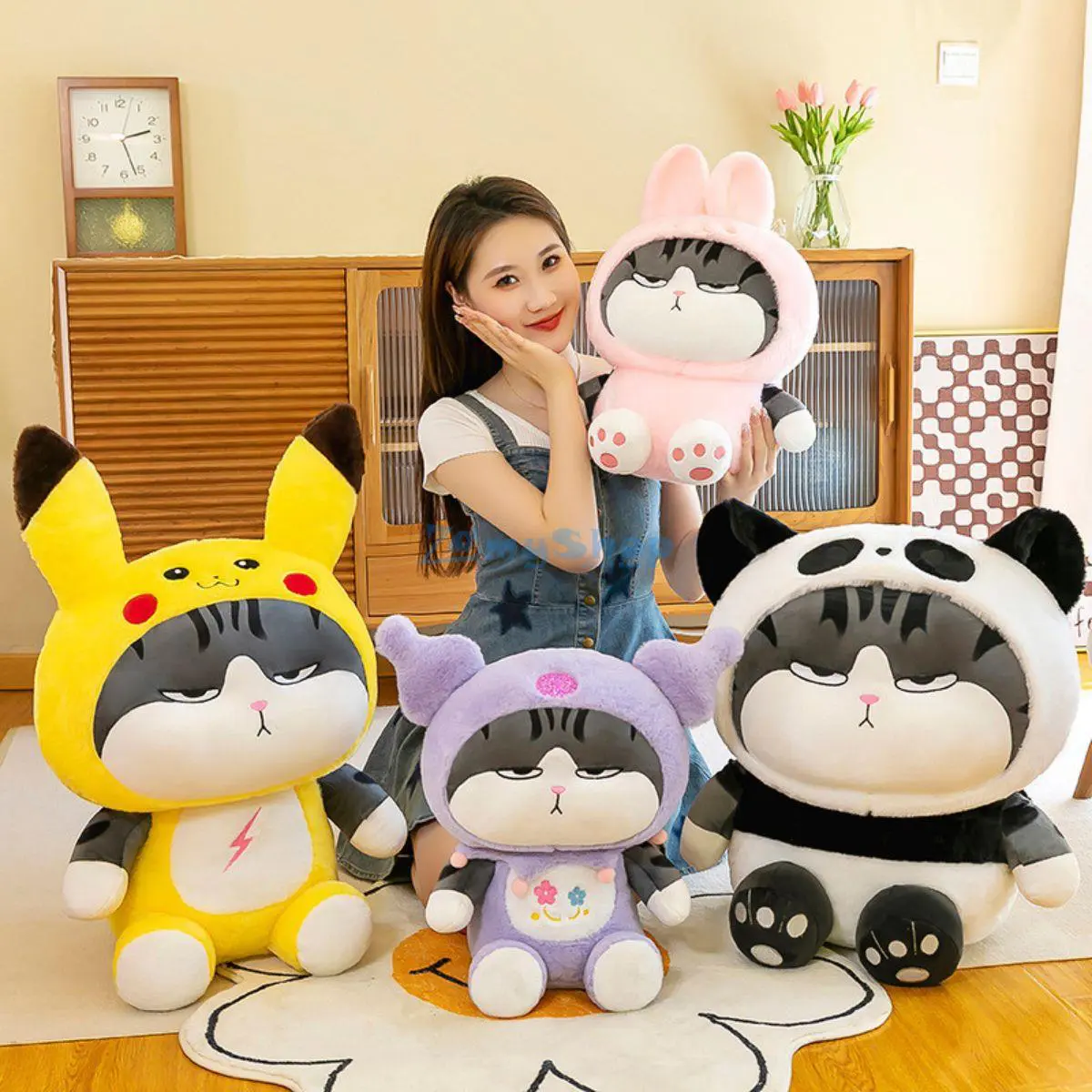 Mèo Bông Hoàng Thượng Cosplay capybara