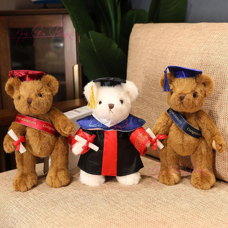 Gấu bông tốt nghiệp đại học theo yêu cầu – Sản xuất trực tiếp tại xưởng Zozo 1 gấu bông tốt nghiệp
