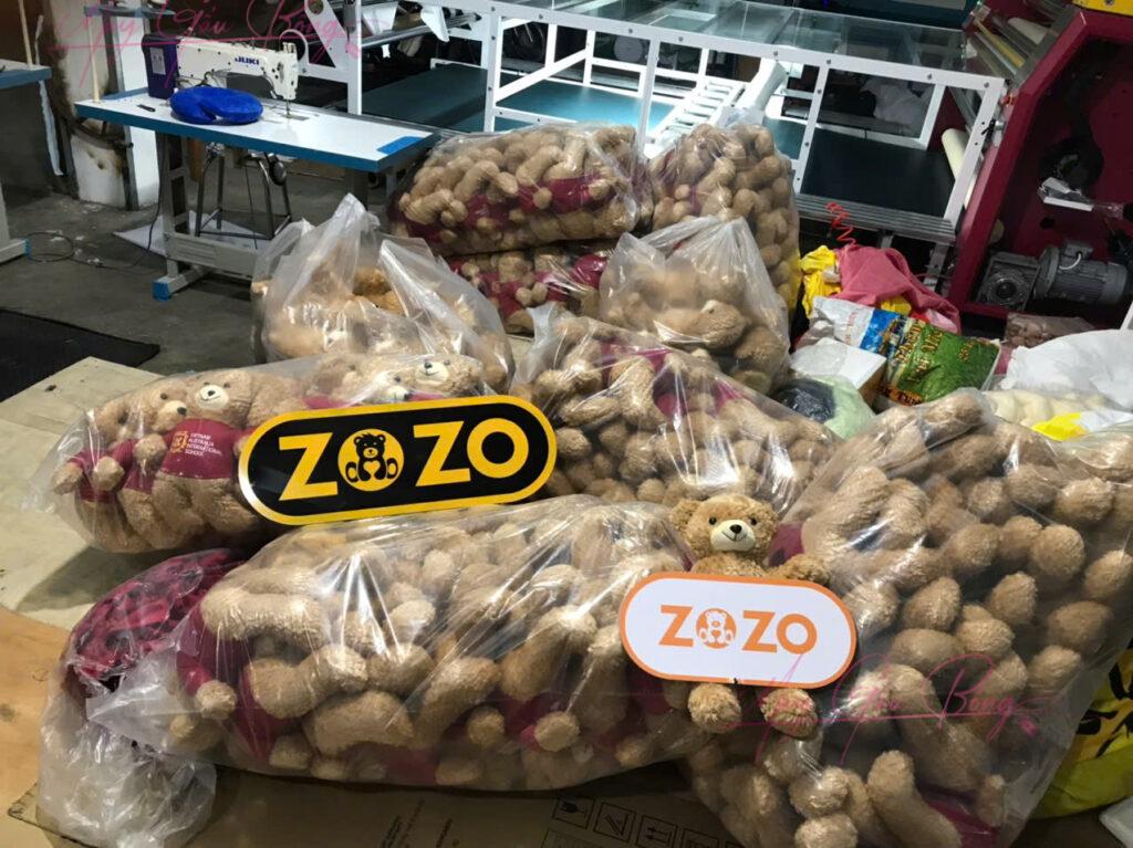 gấu bông tôt nghiệp