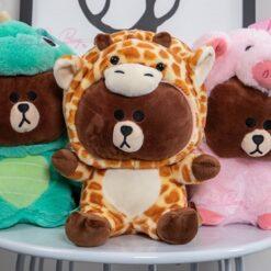 GẤU BÔNG ĐỘNG VẬT DỄ THƯƠNG – SẢN XUẤT THEO YÊU CẦU TẠI XƯỞNG ZOZO