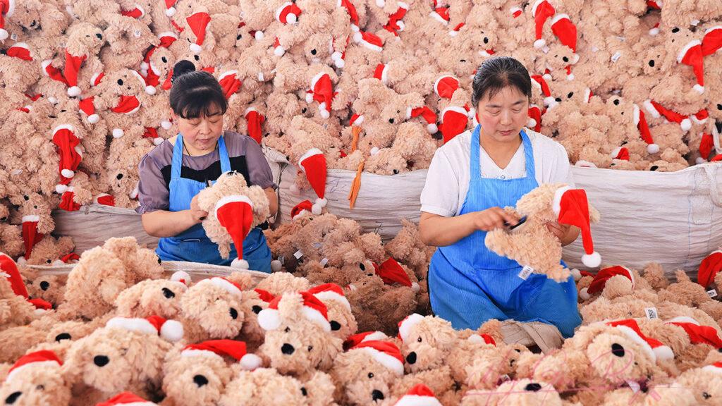 gia công thú nhồi bông