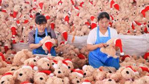 gia công thú nhồi bông