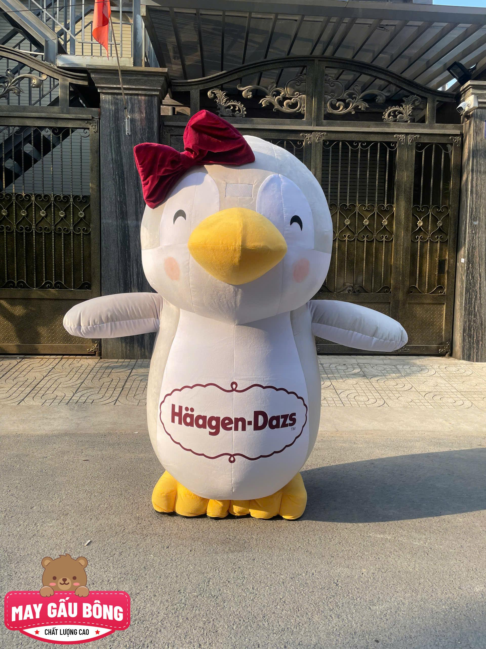 MASCOT HƠI CHIM CÁNH CỤT HÄAGEN-DAZS MASCOT HƠI CHIM CÁNH CỤT HÄAGEN-DAZS