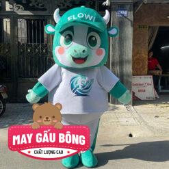 MASCOT BÔNG BÒ FLOWI 2 MASCOT BÔNG BÒ FLOWI