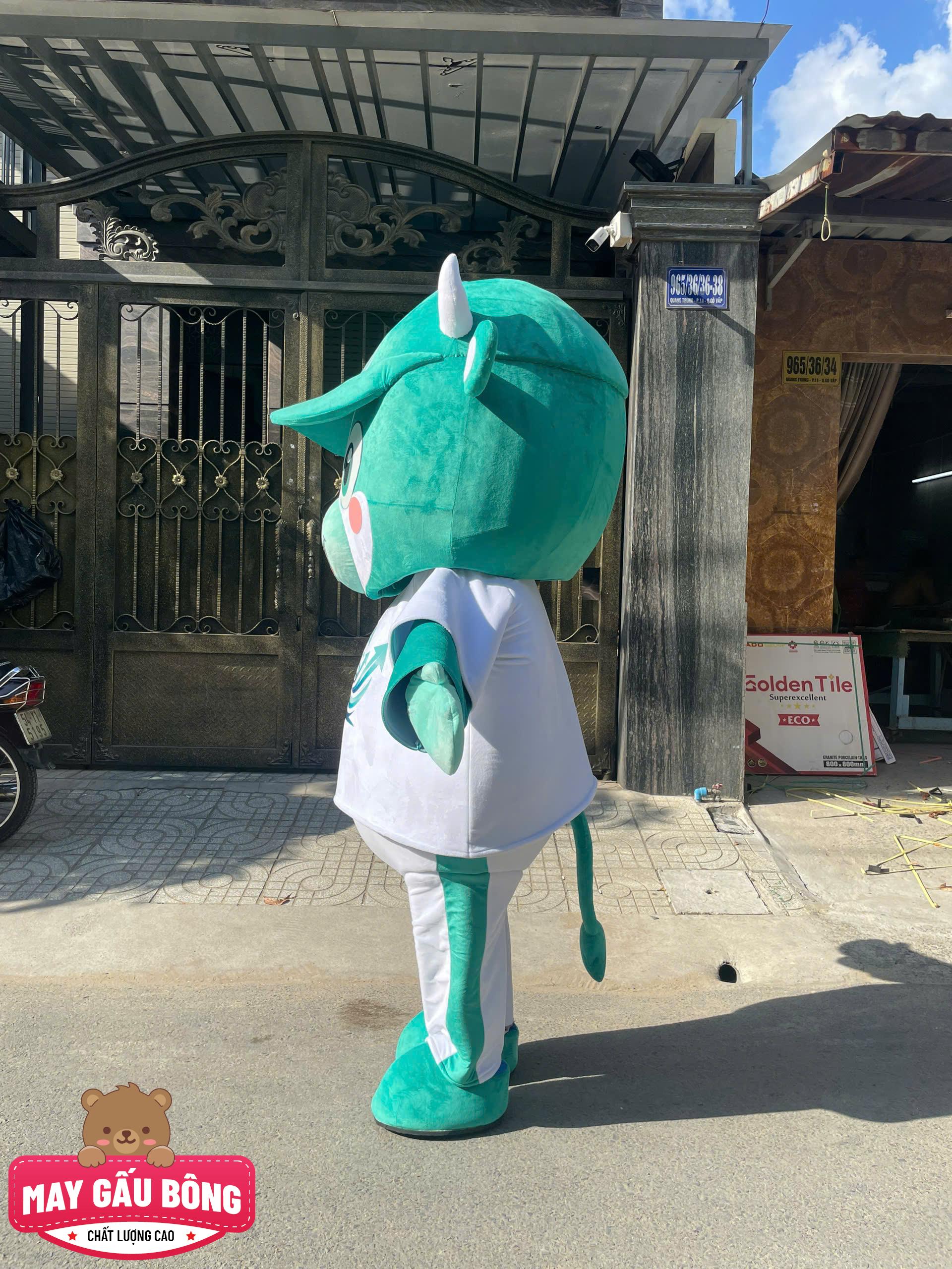 MASCOT BÔNG BÒ FLOWI MASCOT BÔNG BÒ FLOWI