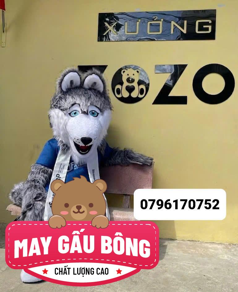 MASCOT BÔNG SÓI MASCOT BÔNG SÓI