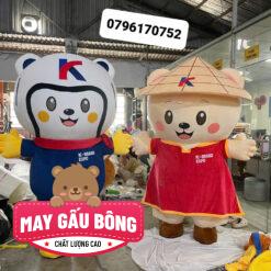 MASCOT HƠI GẤU K-BRAND EXPO