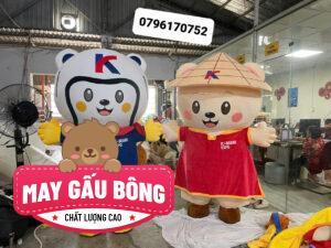 MASCOT HƠI GẤU K-BRAND EXPO