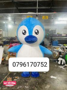 MASCOT HƠI CHIM CÁNH CỤT XANH
