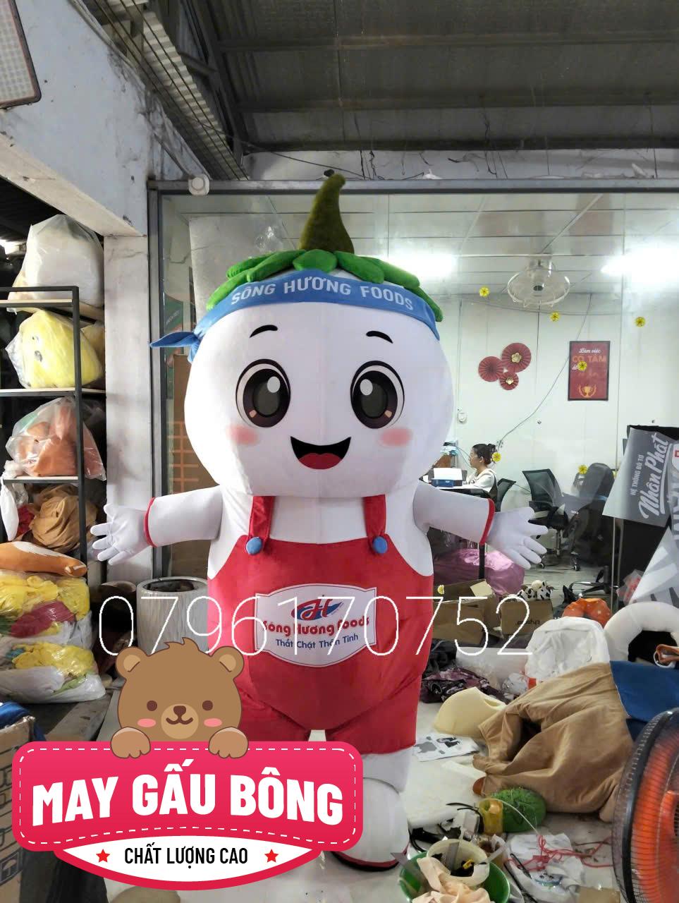 MASCOT BÔNG SÔNG HƯƠNG FOODS MASCOT BÔNG SÔNG HƯƠNG FOODS