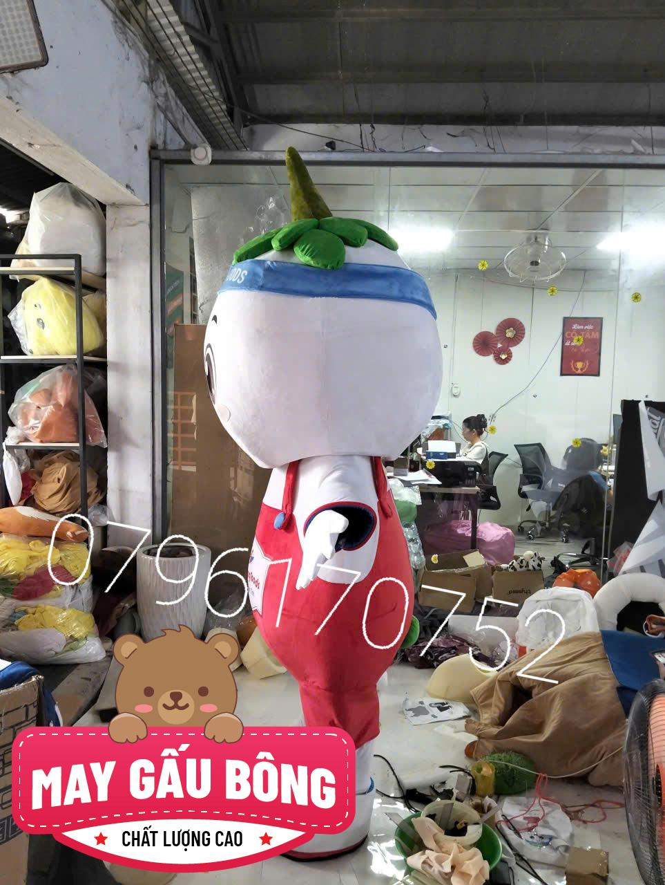 MASCOT BÔNG SÔNG HƯƠNG FOODS MASCOT BÔNG SÔNG HƯƠNG FOODS