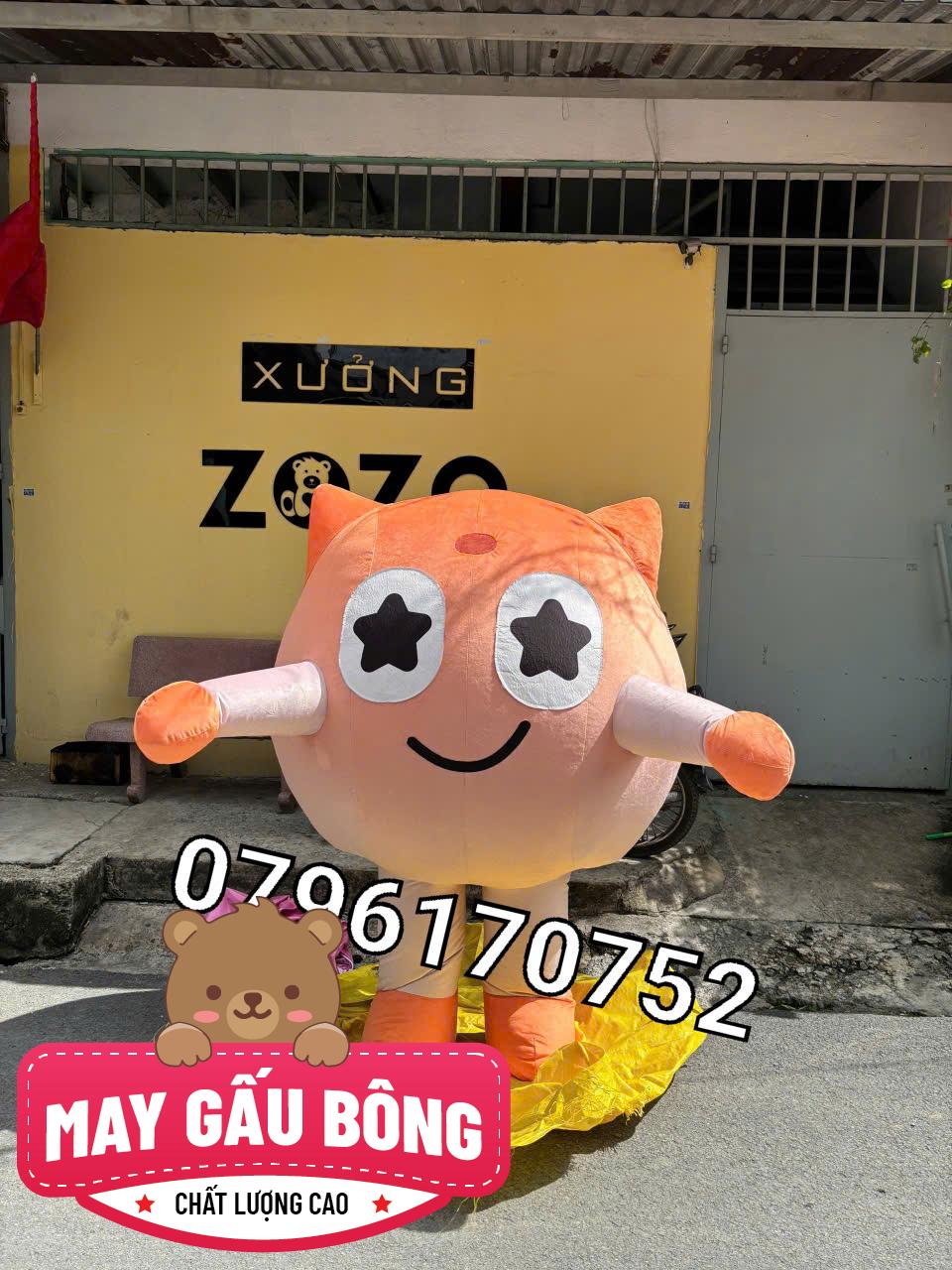MASCOT HƠI LOANG MÀU MASCOT HƠI LOANG MÀU