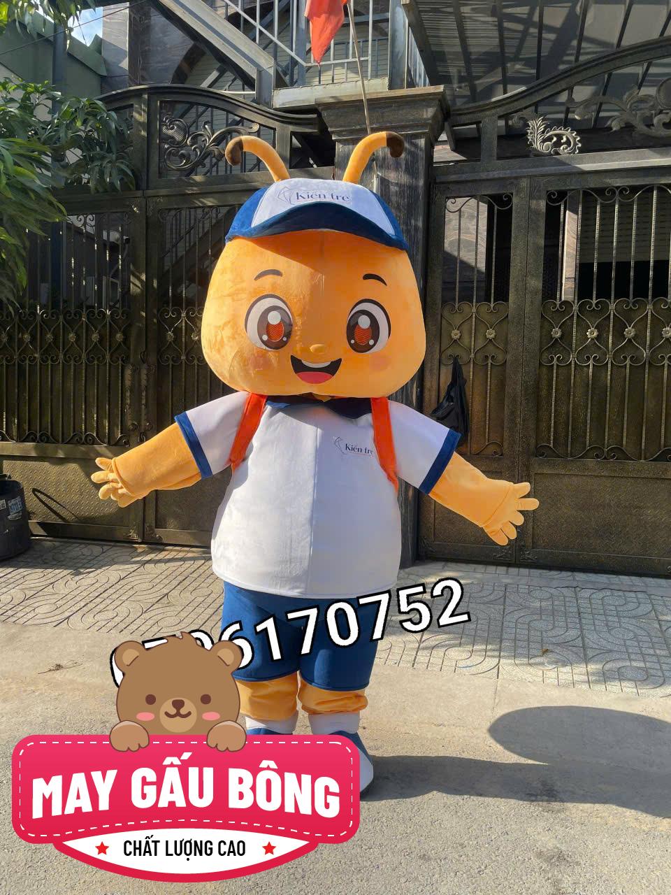MASCOT BÔNG CON ONG KIẾN TRẺ MASCOT BÔNG CON ONG KIẾN TRẺ