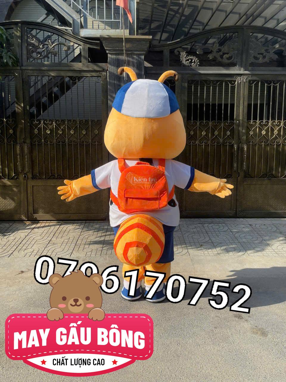 MASCOT BÔNG CON ONG KIẾN TRẺ MASCOT BÔNG CON ONG KIẾN TRẺ