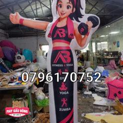 RỐI HƠI CÔ GÁI FITNESS & YOGA