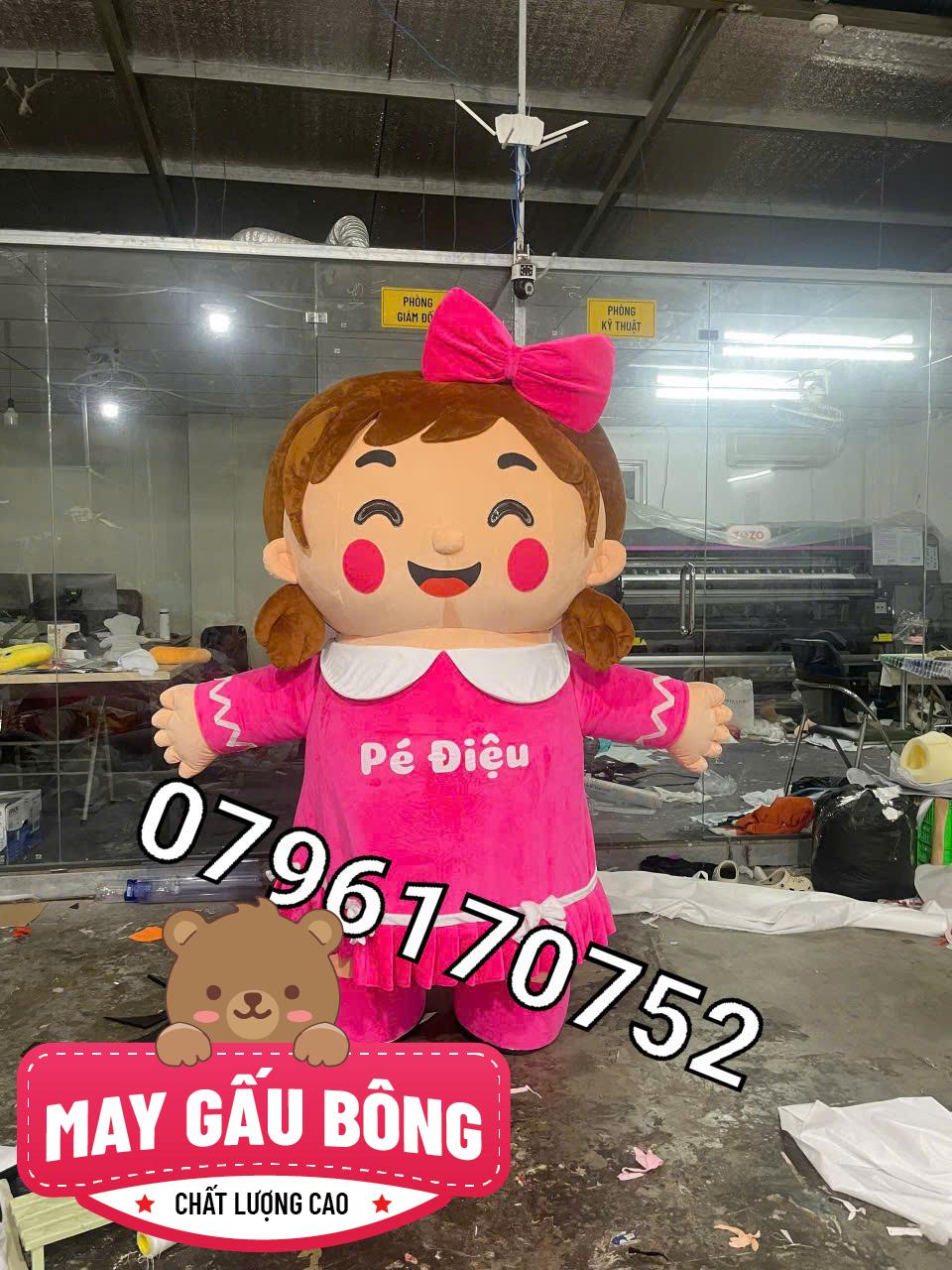 MASCOT HƠI PÉ ĐIỆU MASCOT HƠI PÉ ĐIỆU