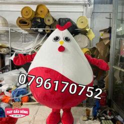 MASCOT BÔNG GÀ HIẾN MÁU NHÂN ĐẠO