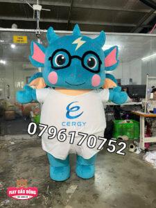 MASCOT HƠI KHỦNG LONG CERGY 8 MASCOT HƠI KHỦNG LONG CERGY