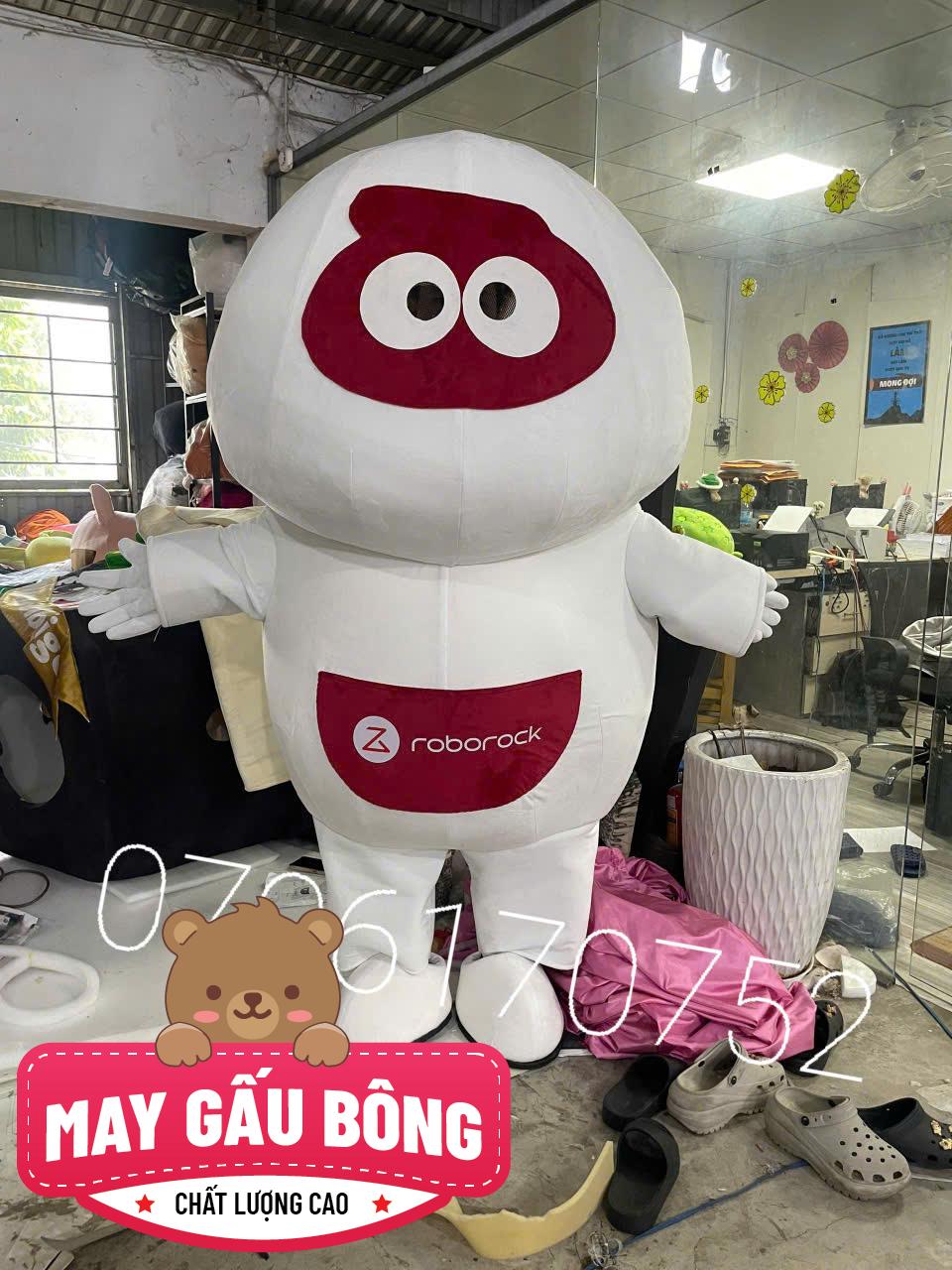 MASCOT BÔNG ROBOROCK MASCOT BÔNG ROBOROCK