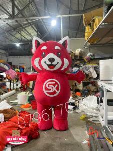 MASCOT HƠI CÁO ĐỎ 6 MASCOT HƠI CÁO ĐỎ