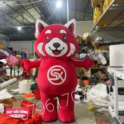 MASCOT HƠI CÁO ĐỎ